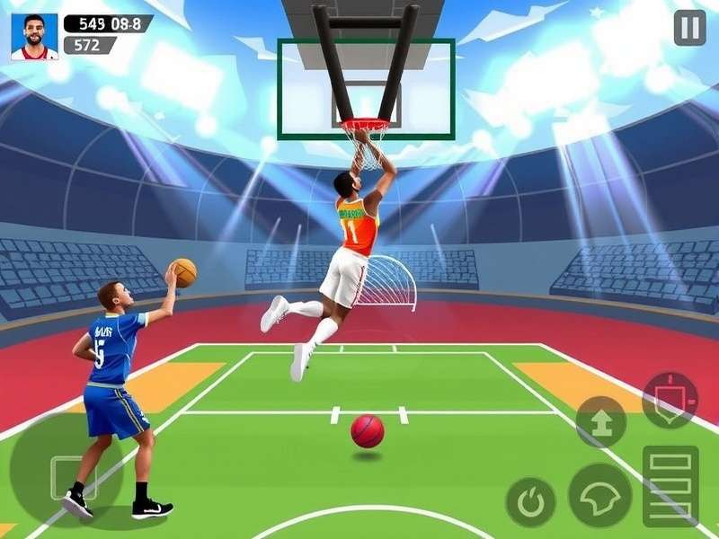 Indian Dunking Pros gameplay screenshot